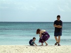 Family photo from Cancun, 2006