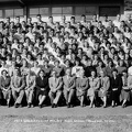 1953 graduates of Milby High School, Houston Texas--Mark 4th from left on top row
