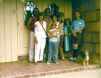 1978 from back of photo.  My guess: Dick, ??, Mark, Eric, Mom, Scott, Margo, Richard, Shoby