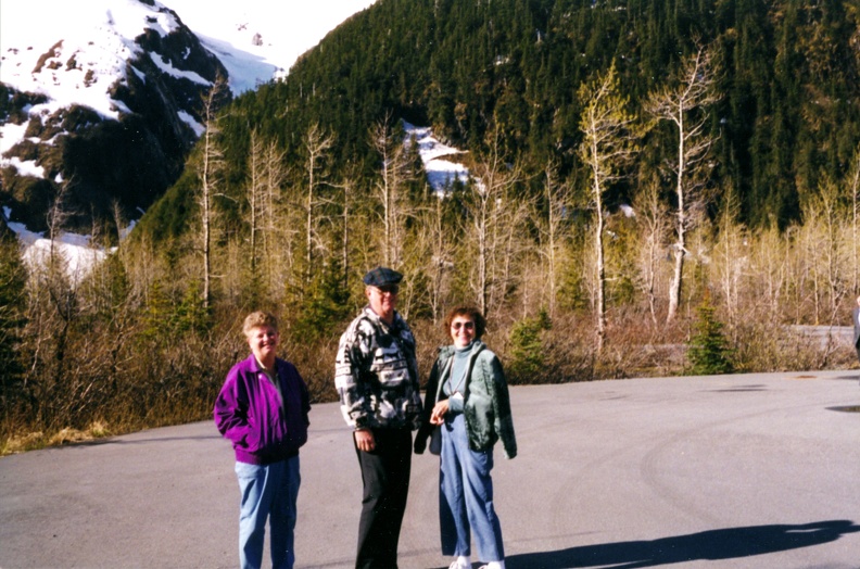 Lorene, Mark, and Jeannette in Alaska