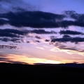 Sunset near Green River, Utah