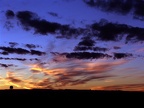 Sunset near Green River, Utah